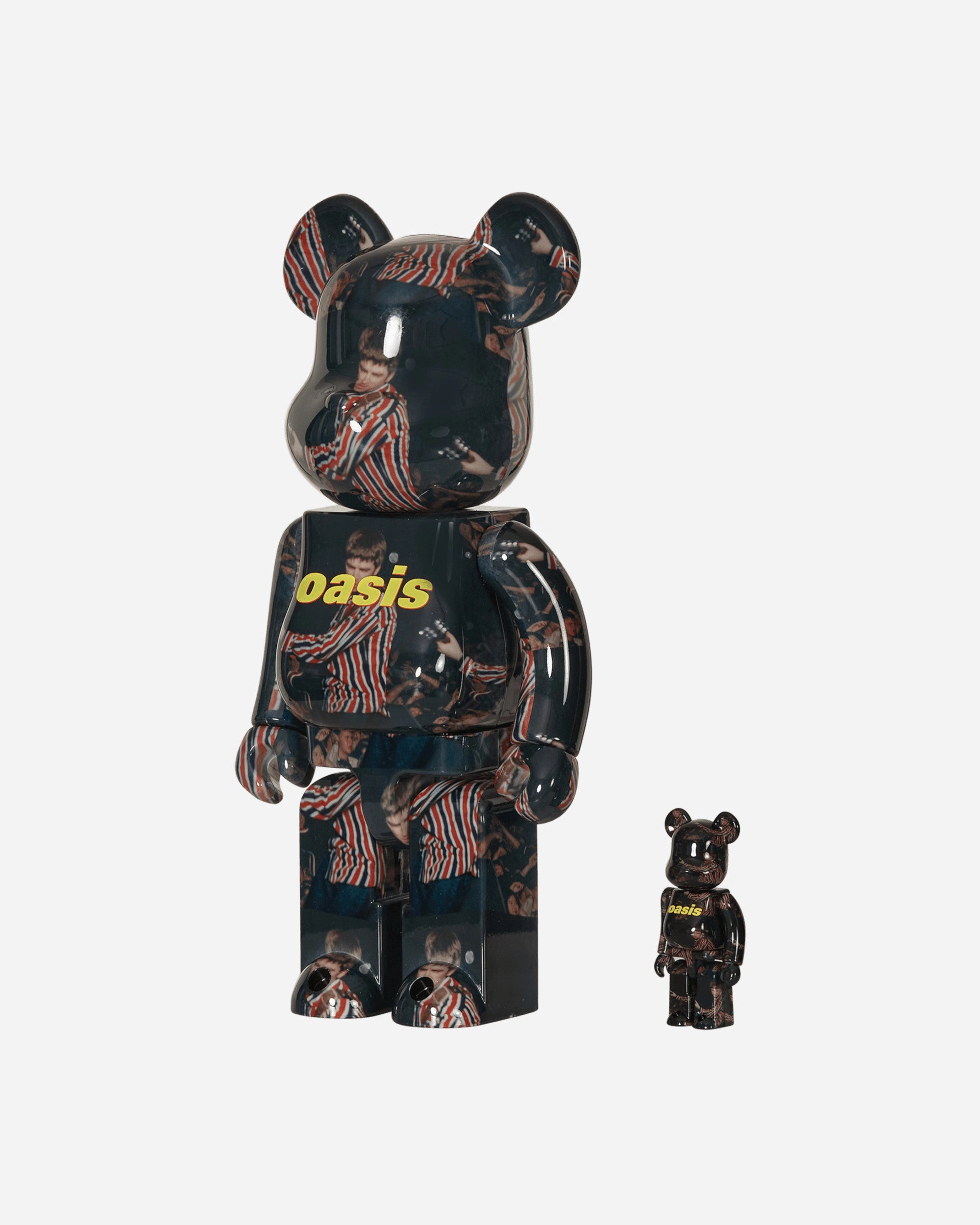 100% 400% Oasis Knebworth 1996 - Noel Gallagher Be@rbrick Multicolor