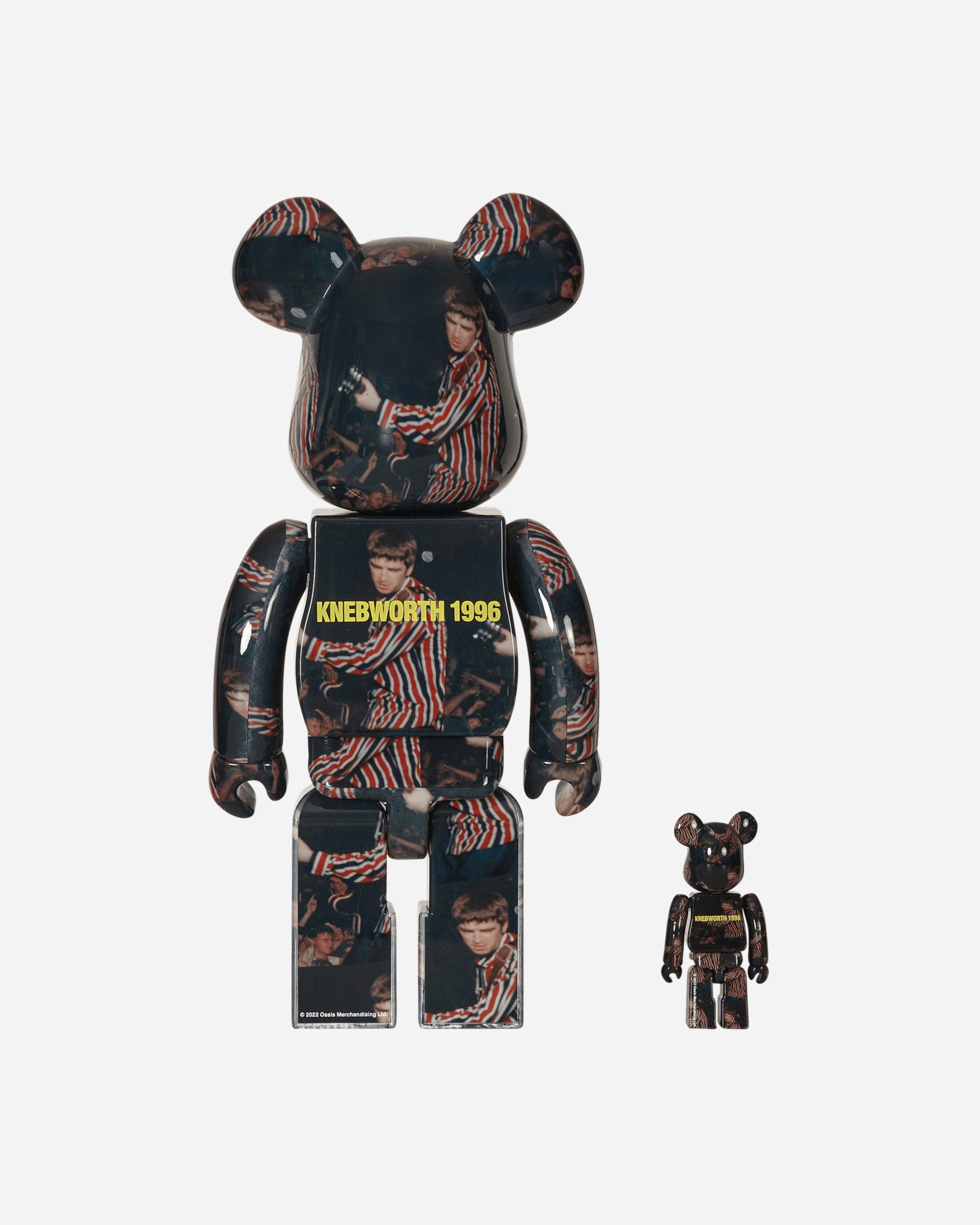 100% 400% Oasis Knebworth 1996 - Noel Gallagher Be@rbrick Multicolor