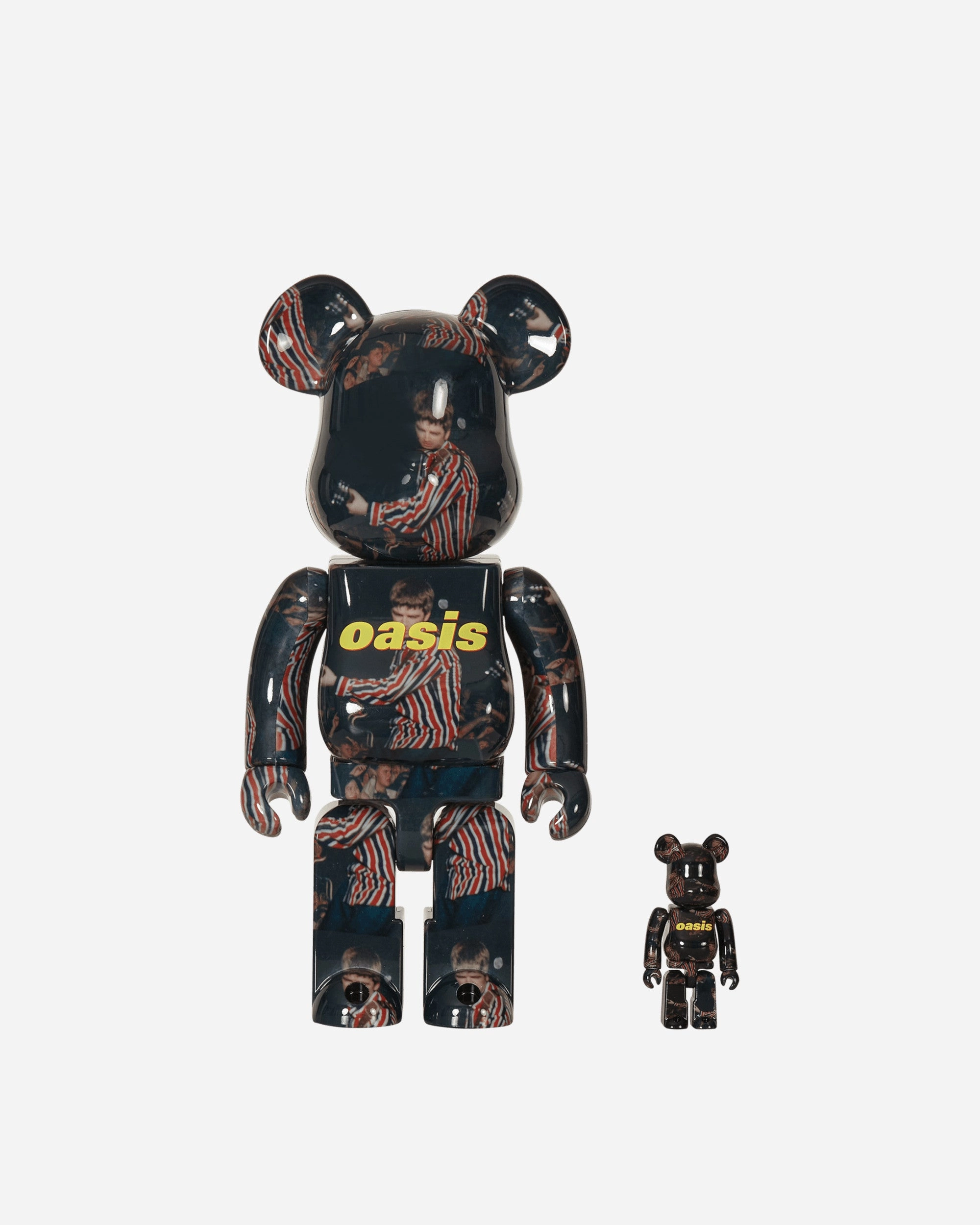 100% 400% Oasis Knebworth 1996 - Noel Gallagher Be@rbrick Multicolor