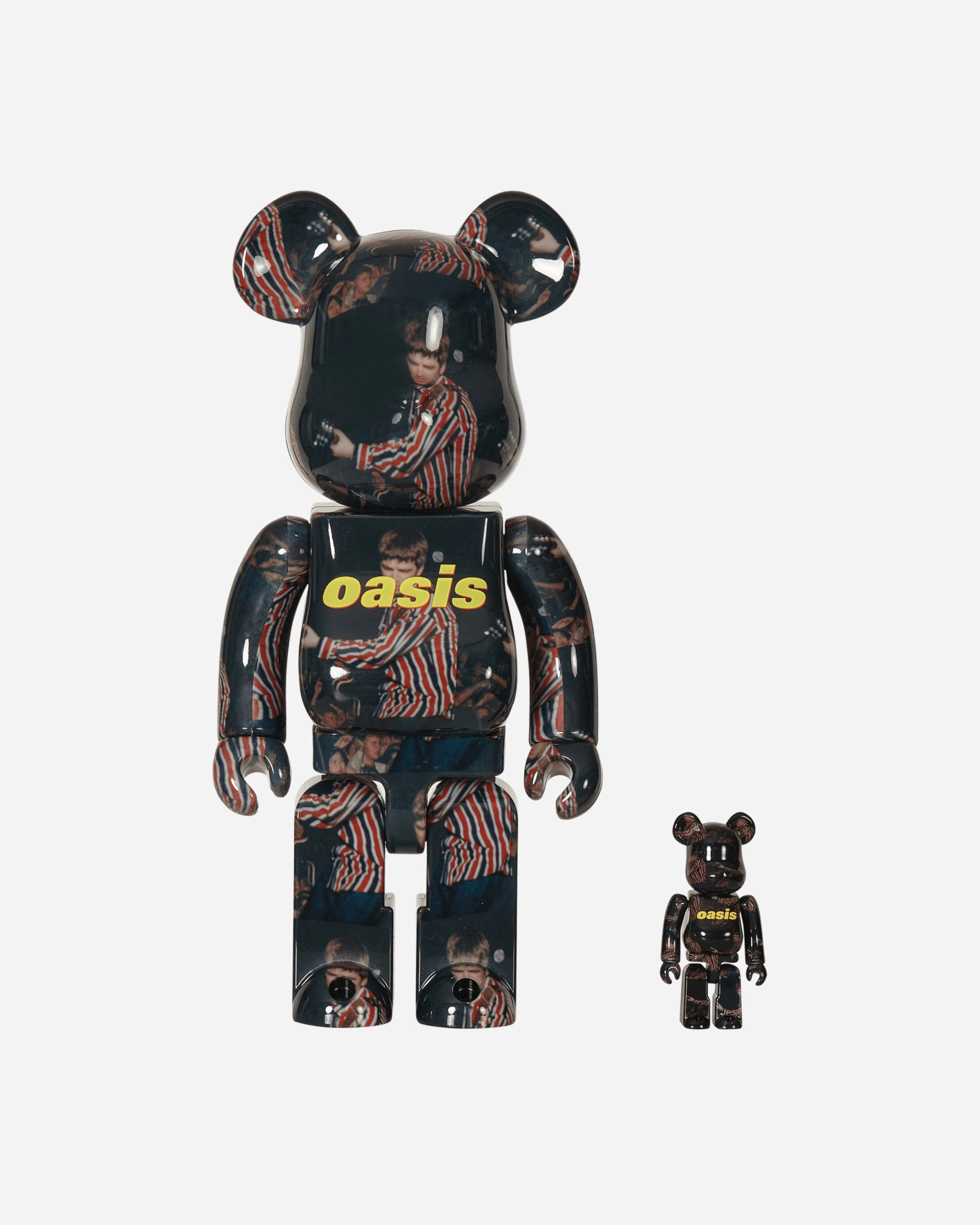 100% 400% Oasis Knebworth 1996 - Noel Gallagher Be@rbrick Multicolor