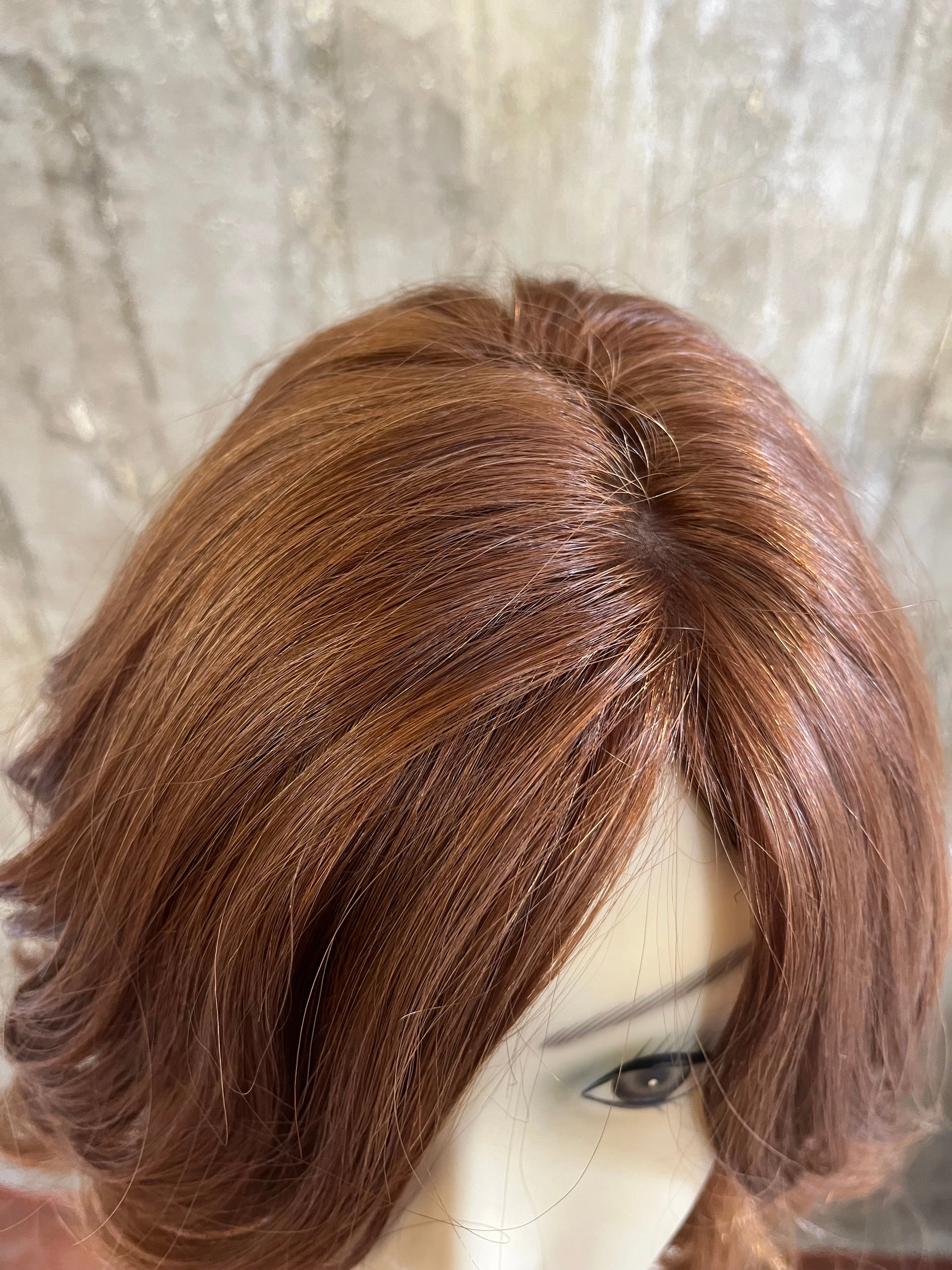 100% EUROPEAN VIRGIN HUMAN HAIR 15'' RED