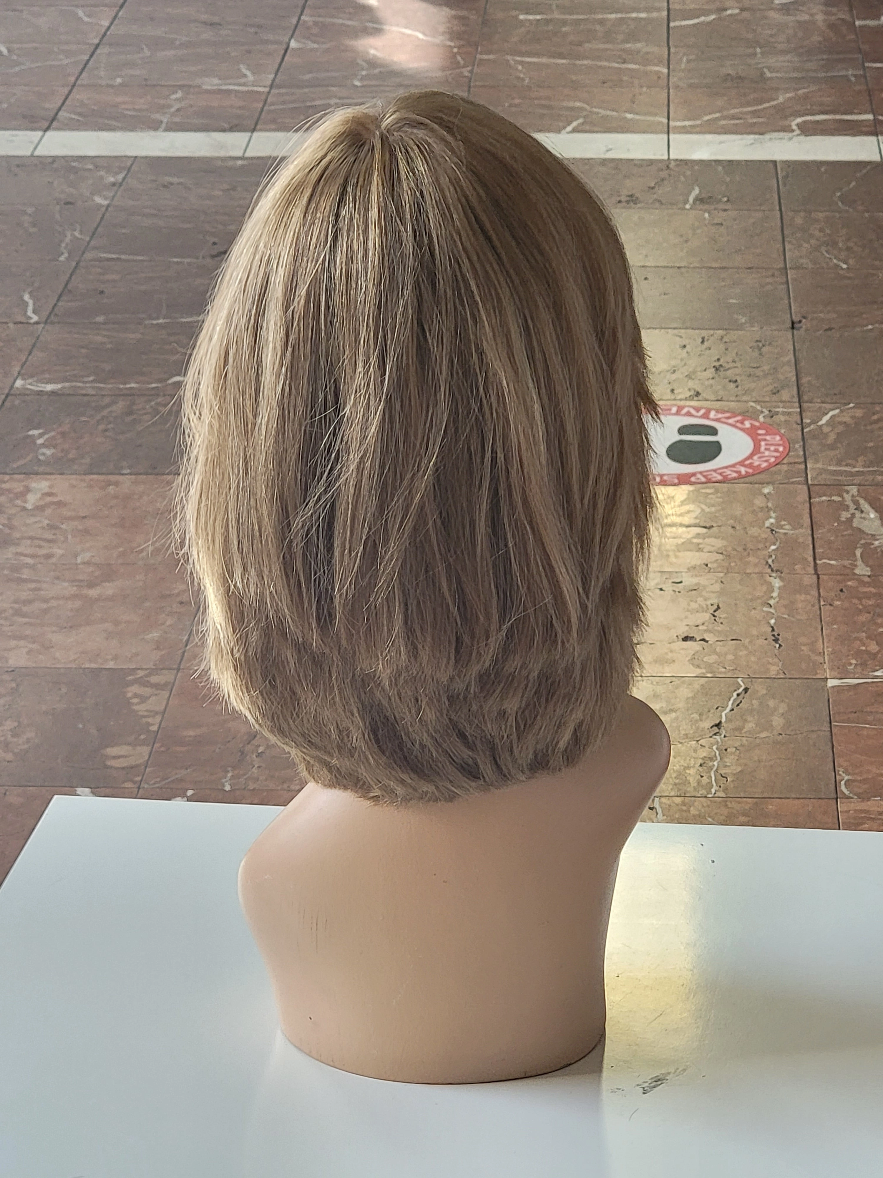 100% virgin European Natural Human Hair Strawberry Blond