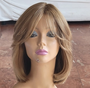 100% virgin European Natural Human Hair Strawberry Blond
