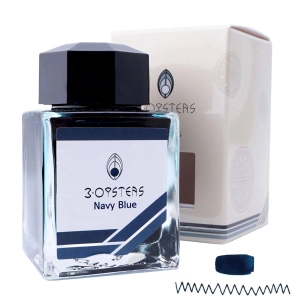 3 Oysters Ink Bottle - Delicious, Navy Blue, 38 ml | 06OYS003