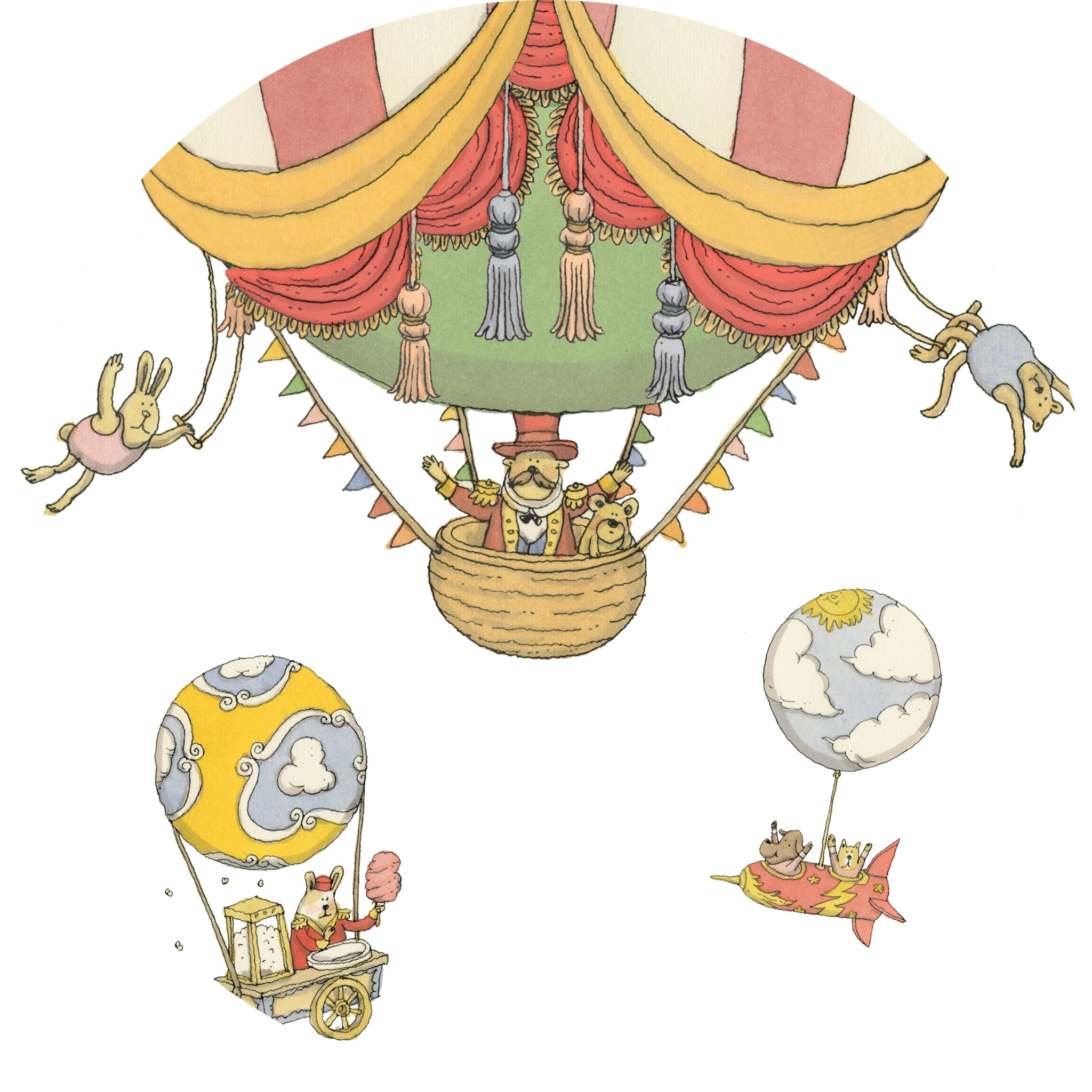 Atelier Choux Cushion Circus