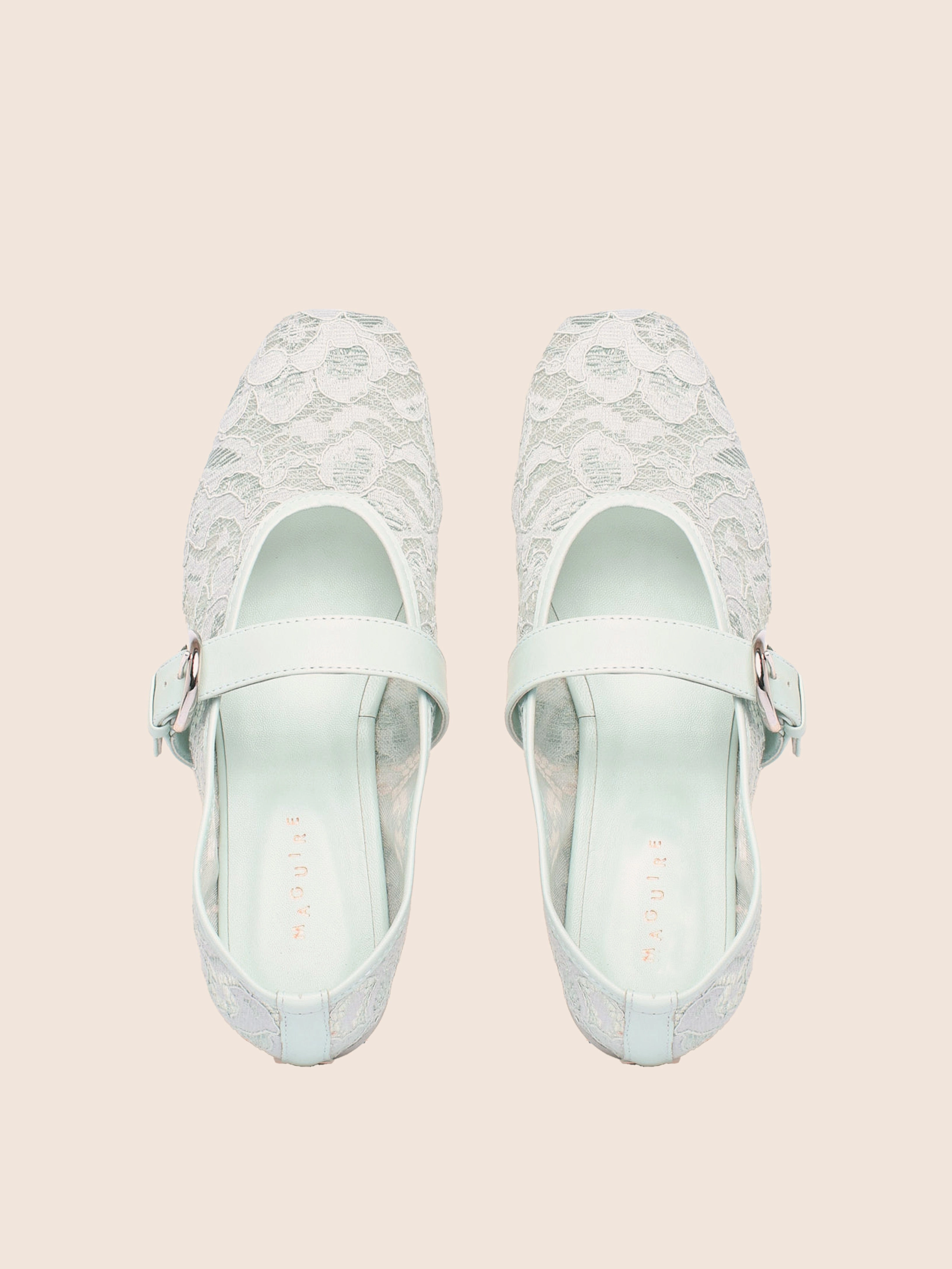 Aveiro Blue Lace Ballerina