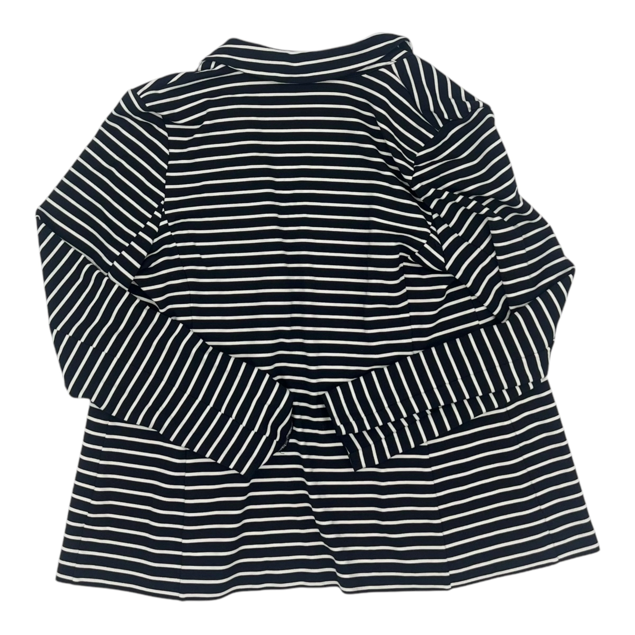 Blazer By J. Jill In Blue & White, Size:M