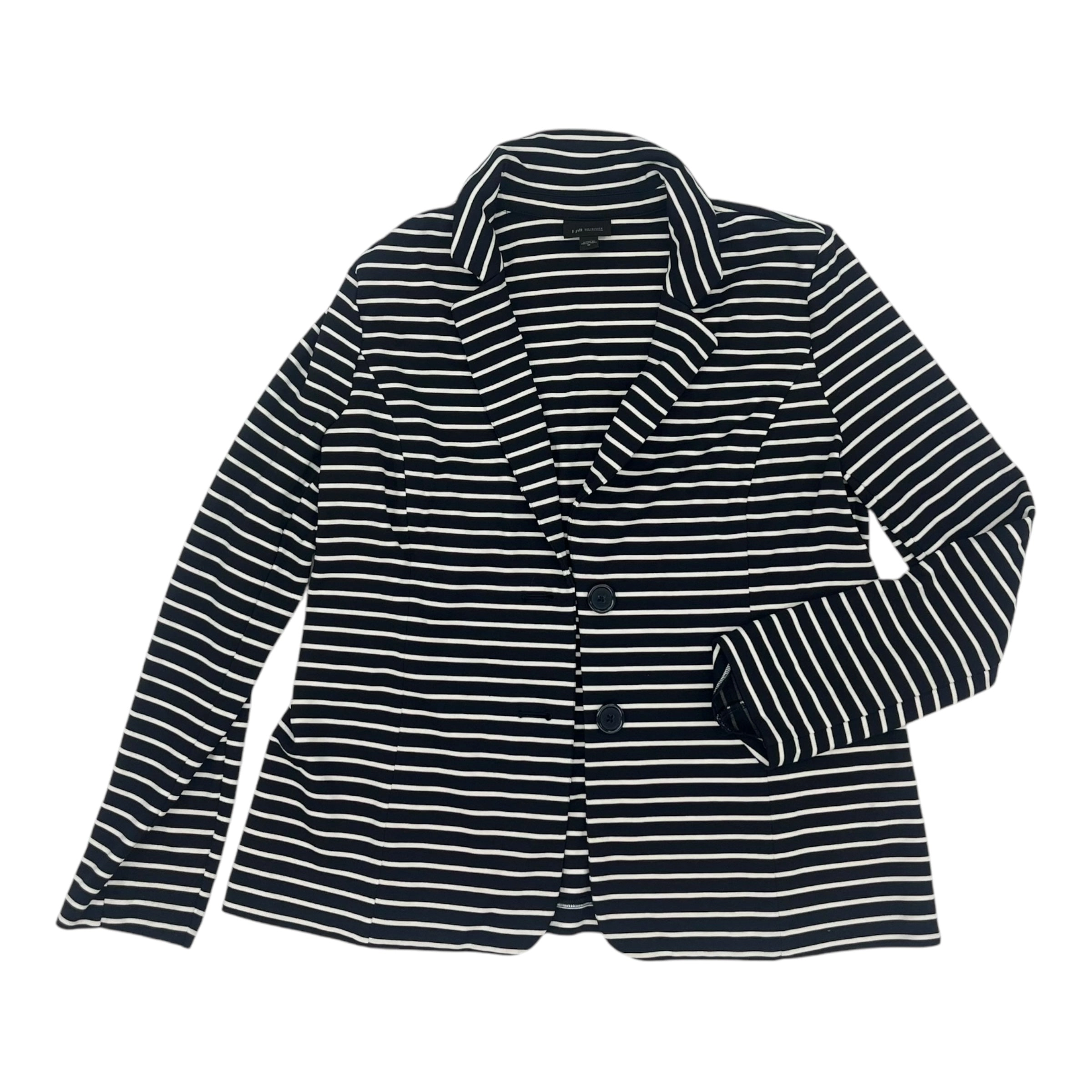 Blazer By J. Jill In Blue & White, Size:M