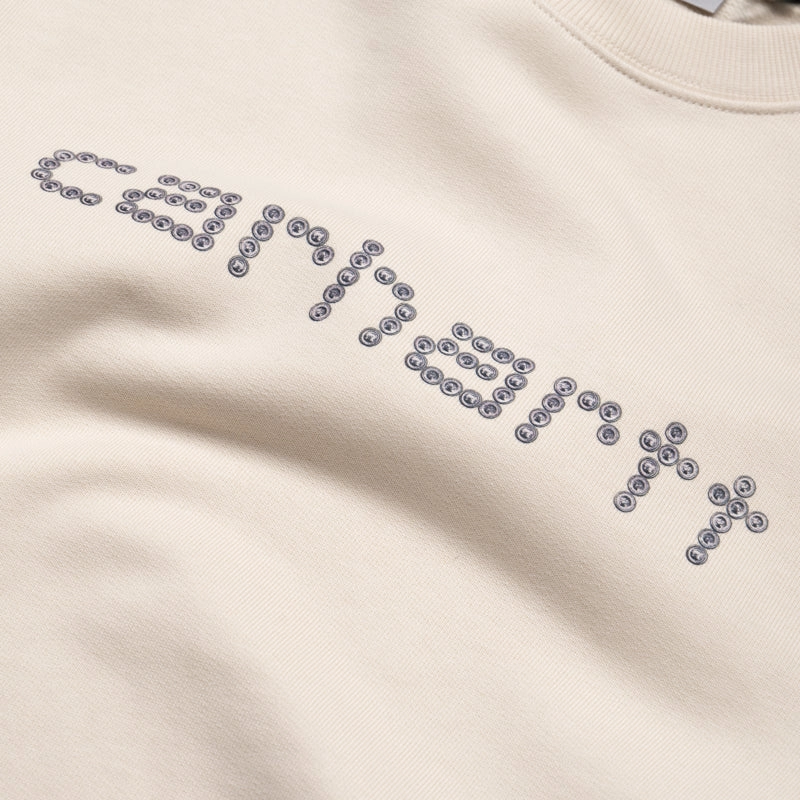 Carhartt WIP Rivet Script Sweater - Natural