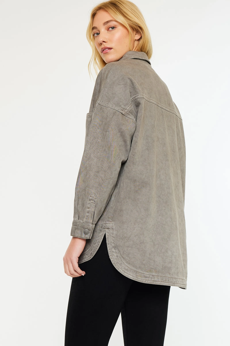 Claire Oversized Shirt Jacket