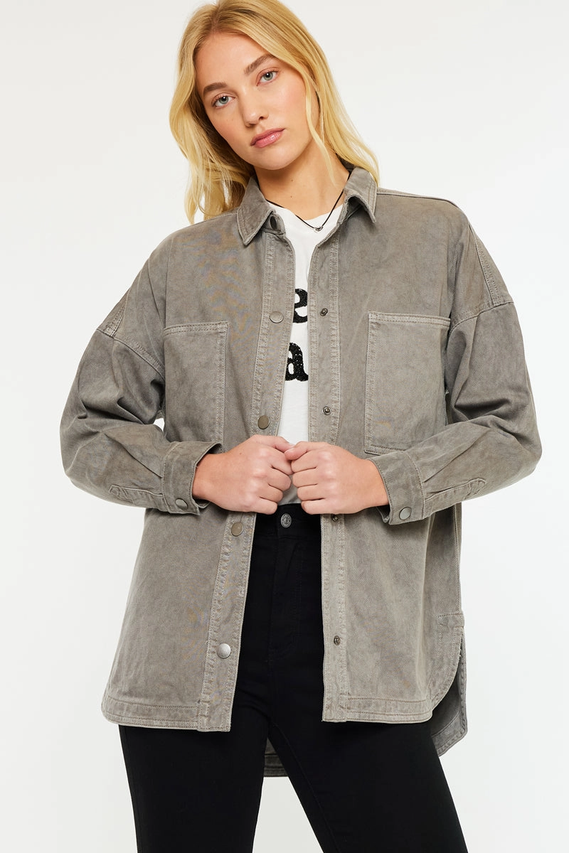 Claire Oversized Shirt Jacket