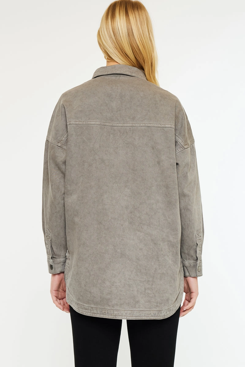 Claire Oversized Shirt Jacket