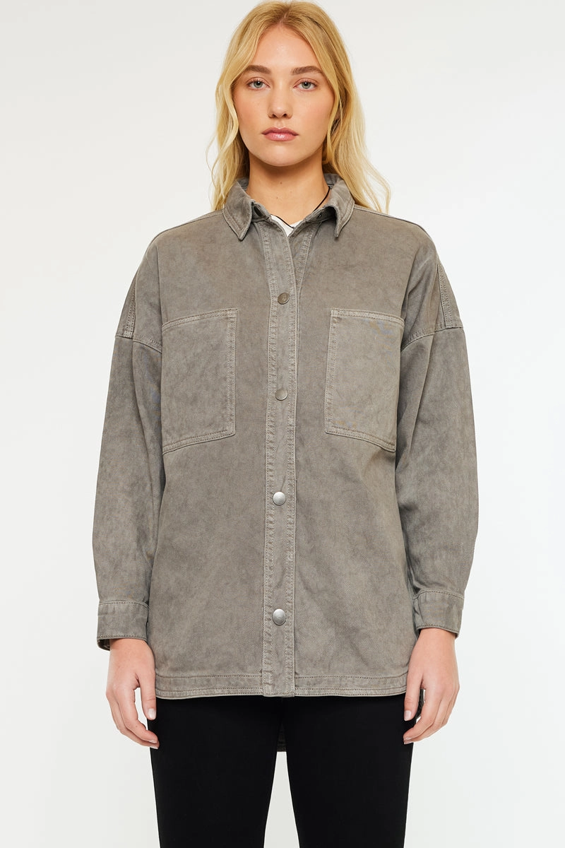 Claire Oversized Shirt Jacket