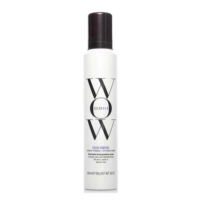 Color Wow Color Control Purple Toning   Styling Foam For Lightened Hair