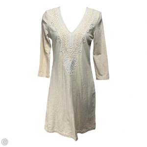 Dress Designer By Lilly Pulitzer In Cream & White, Size: Xs
