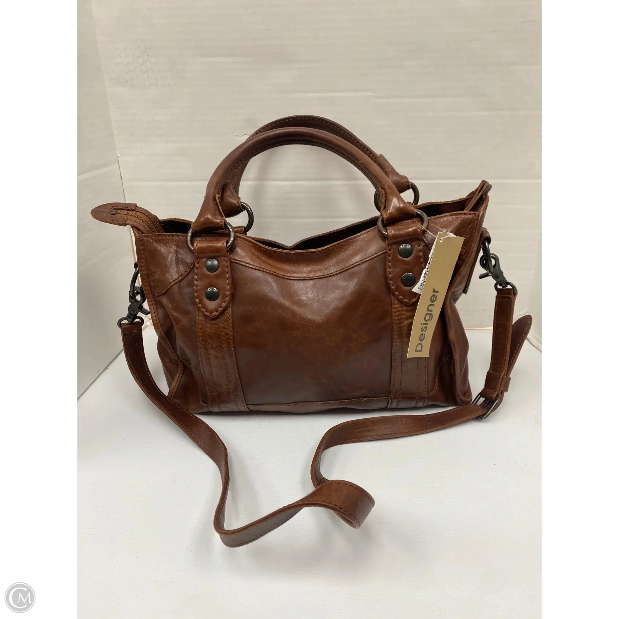 Handbag Designer By Frye, Size: Large