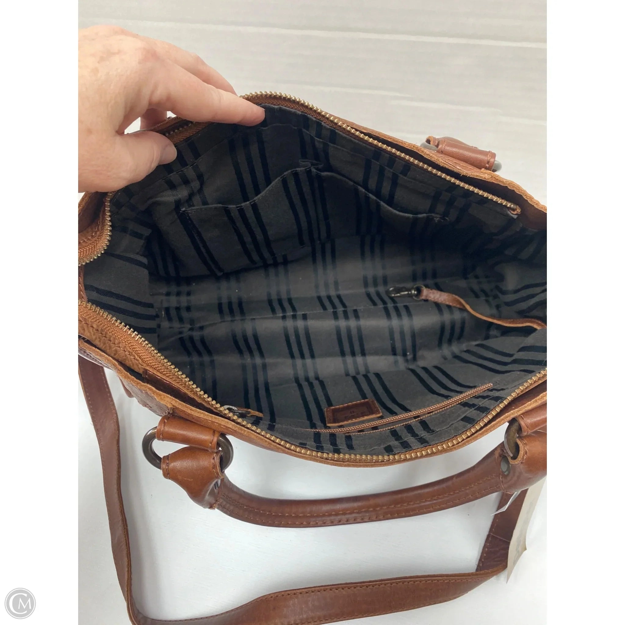 Handbag Designer By Frye, Size: Large