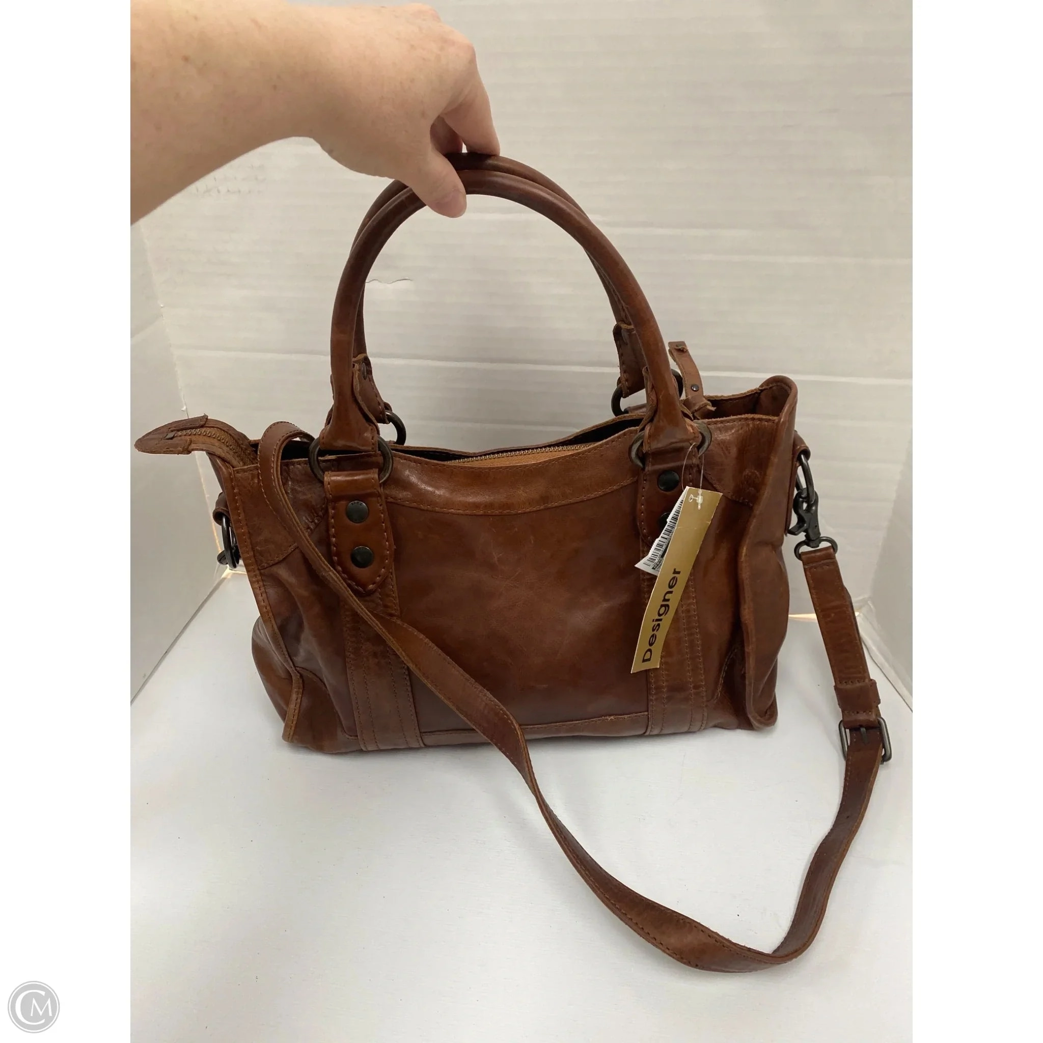 Handbag Designer By Frye, Size: Large