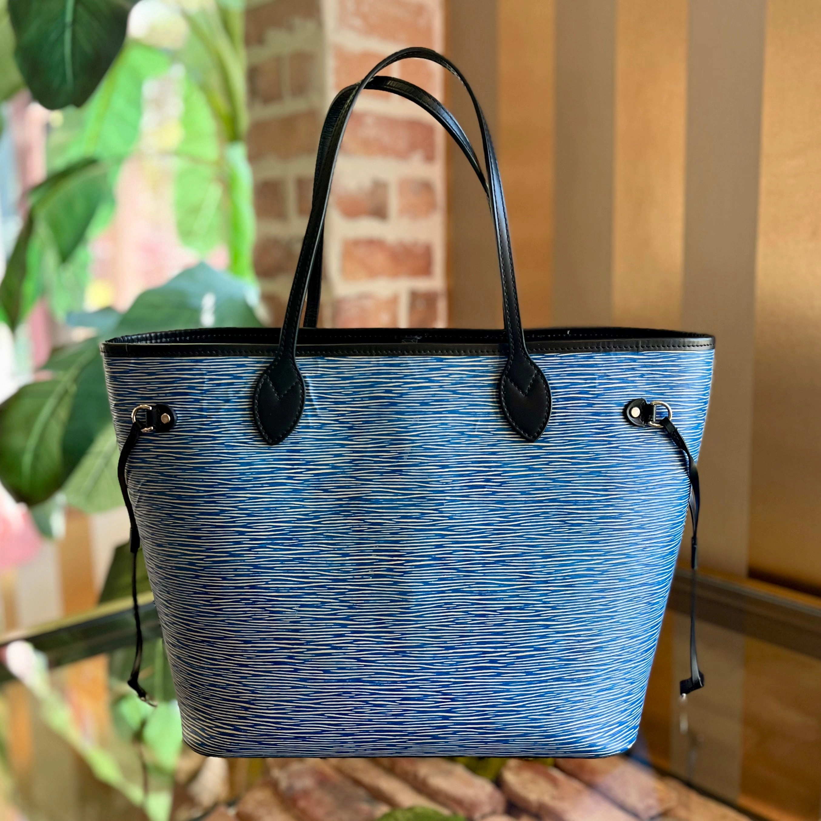 LOUIS VUITTON Epi Denim Neverfull MM TS3920