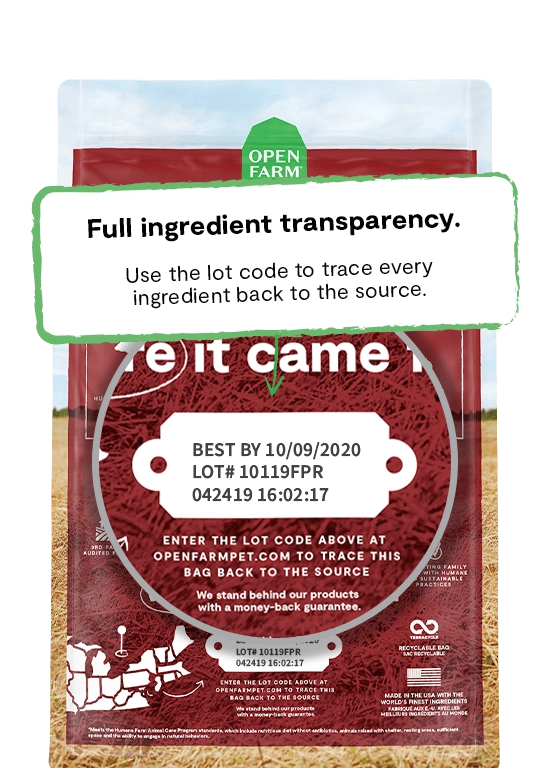 Open Farm Grass-Fed Beef & Ancient Grains Dry Dog Food