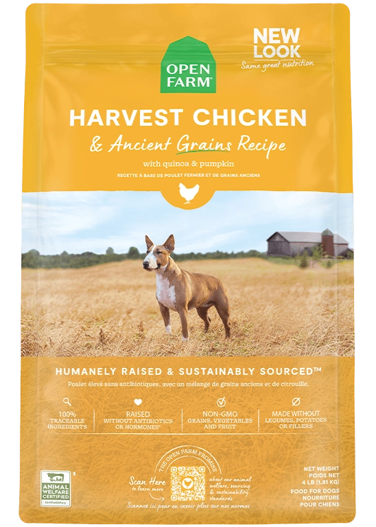 Open Farm Harvest Chicken & Ancient Grains Dry Dog Food