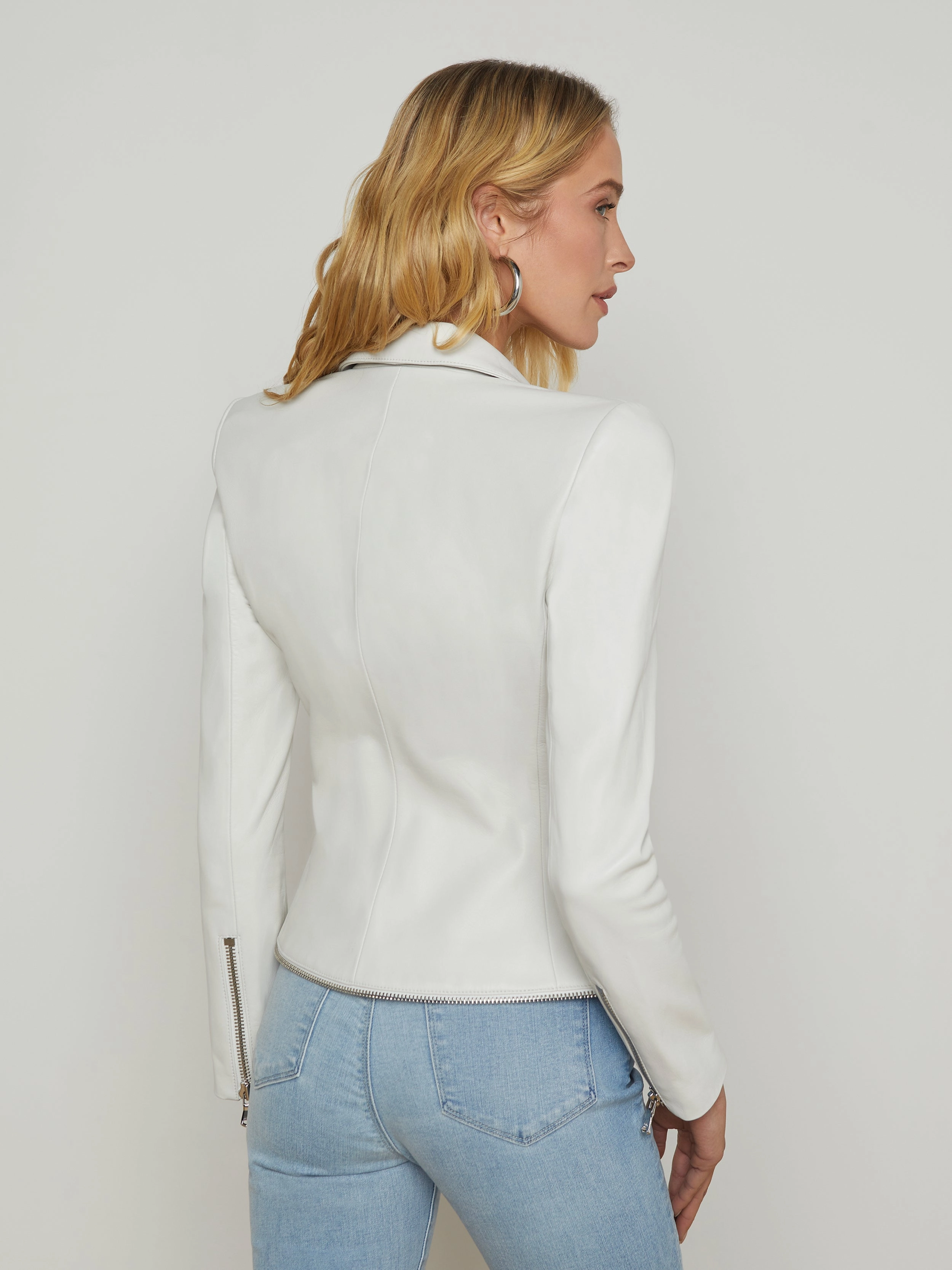 Ottilie Leather Blazer