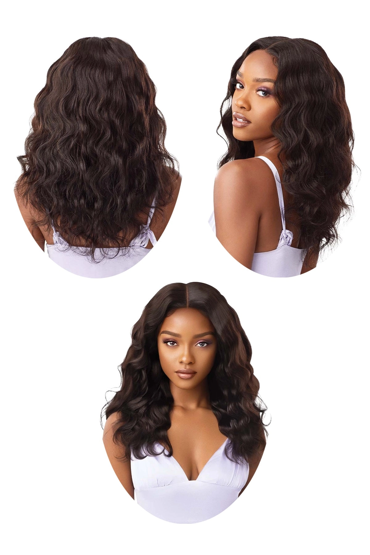 OUTRE MY TRESSES PURPLE LABEL 100% UNPROCESSED NATURAL BODY 3PCS
