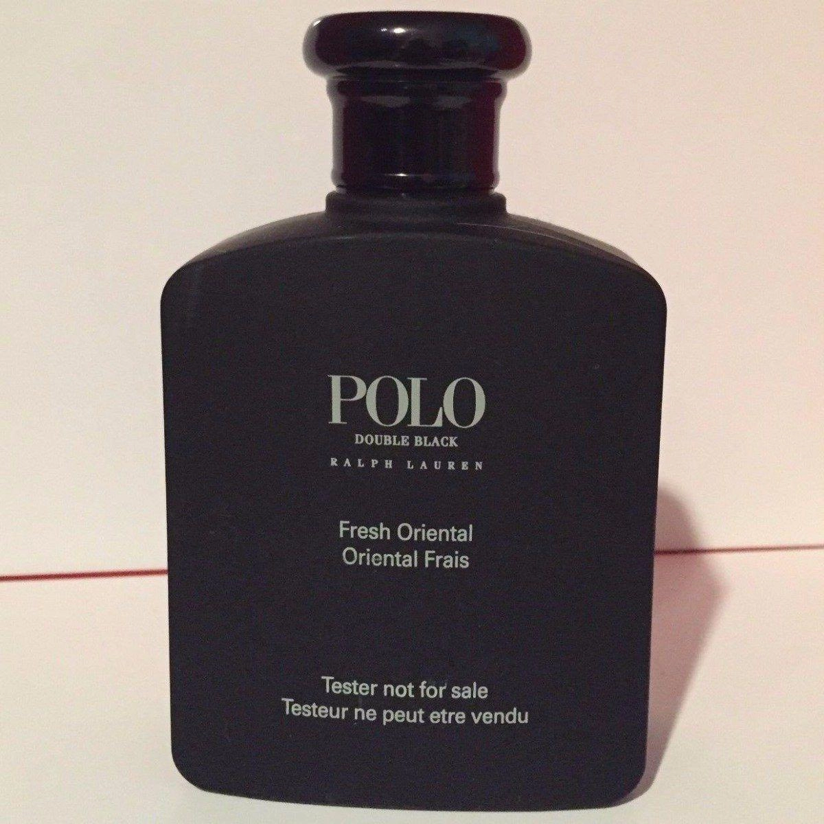 POLO DOUBLE BLACK by Ralph Lauren cologne men EDT 4.2 oz New Tester