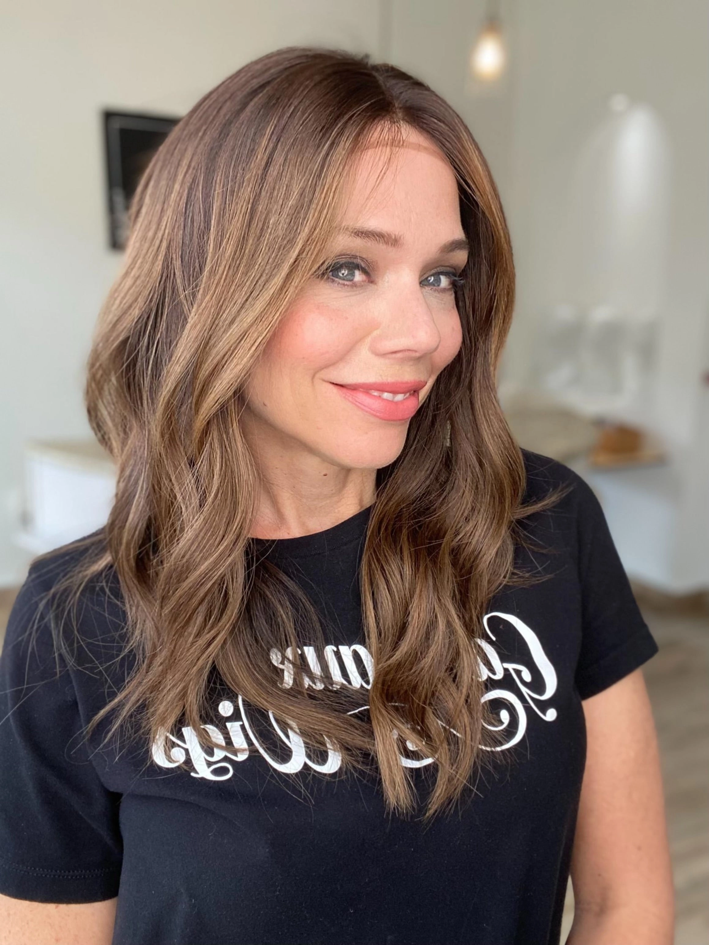 "BELLE"  GARDEAUX DELUXE HAND TIED, SILICONE LINED GRIPPER WIG (MEDIUM CAP)