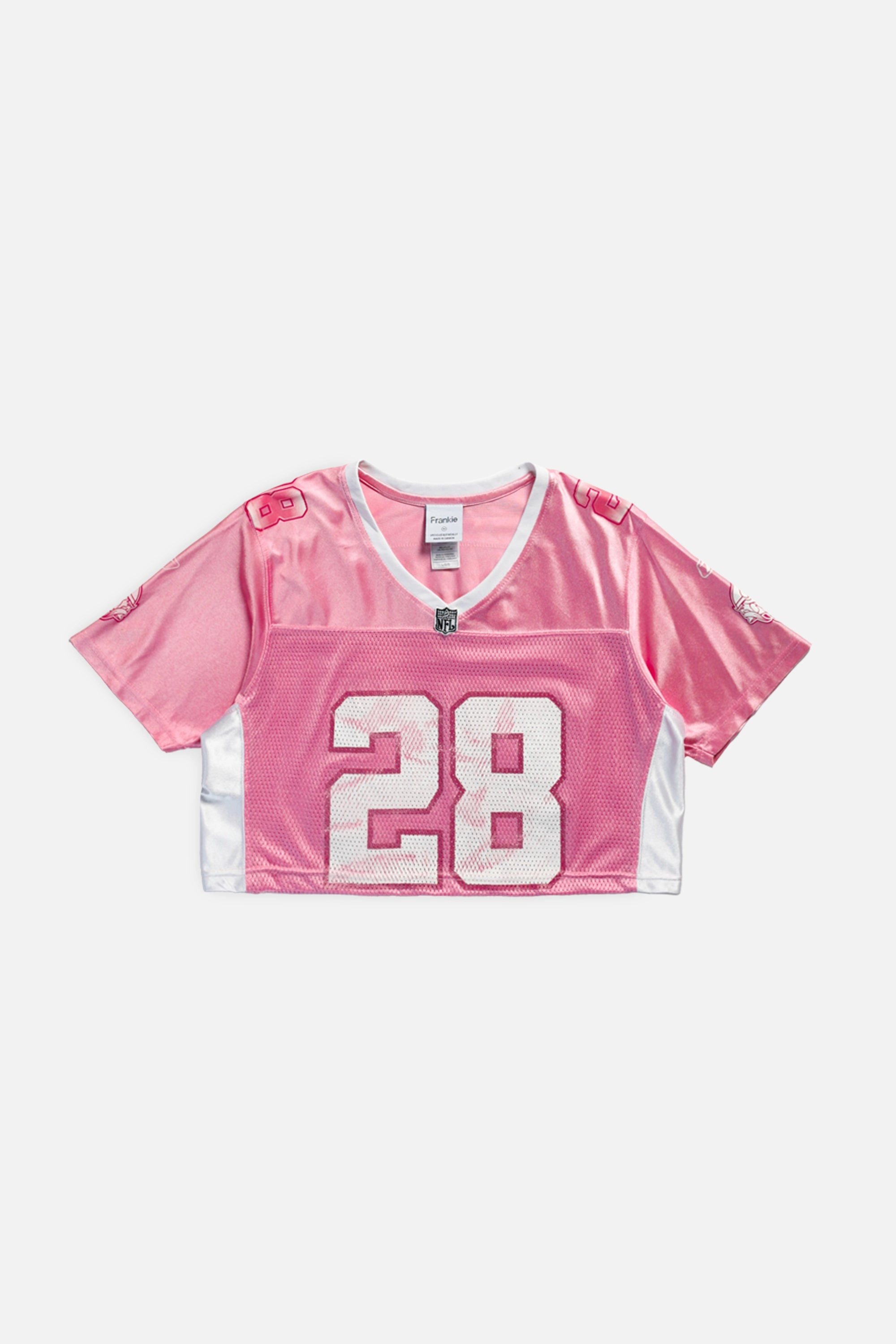 Rework Crop Minnesota Vikings NFL Jersey - M