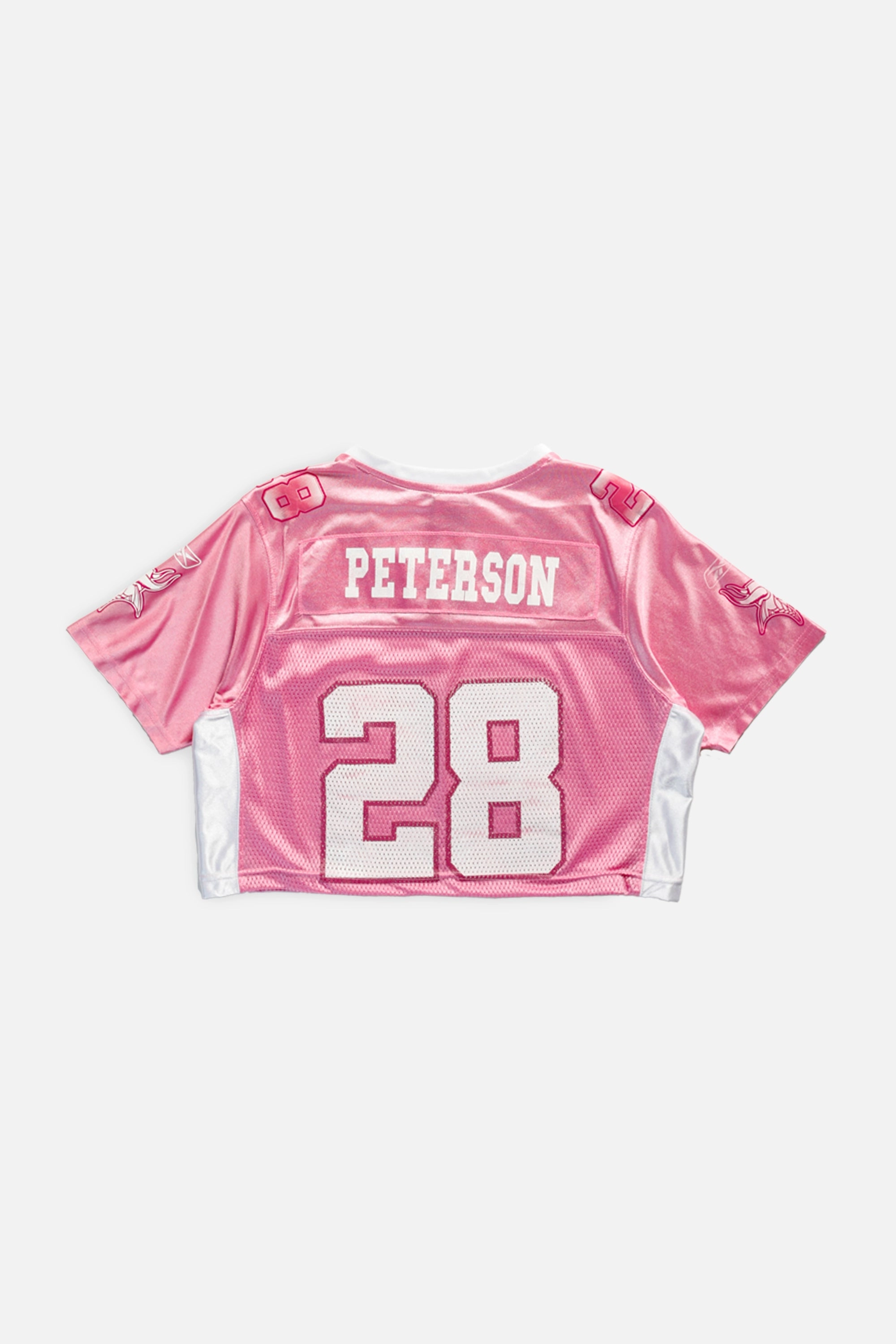 Rework Crop Minnesota Vikings NFL Jersey - M