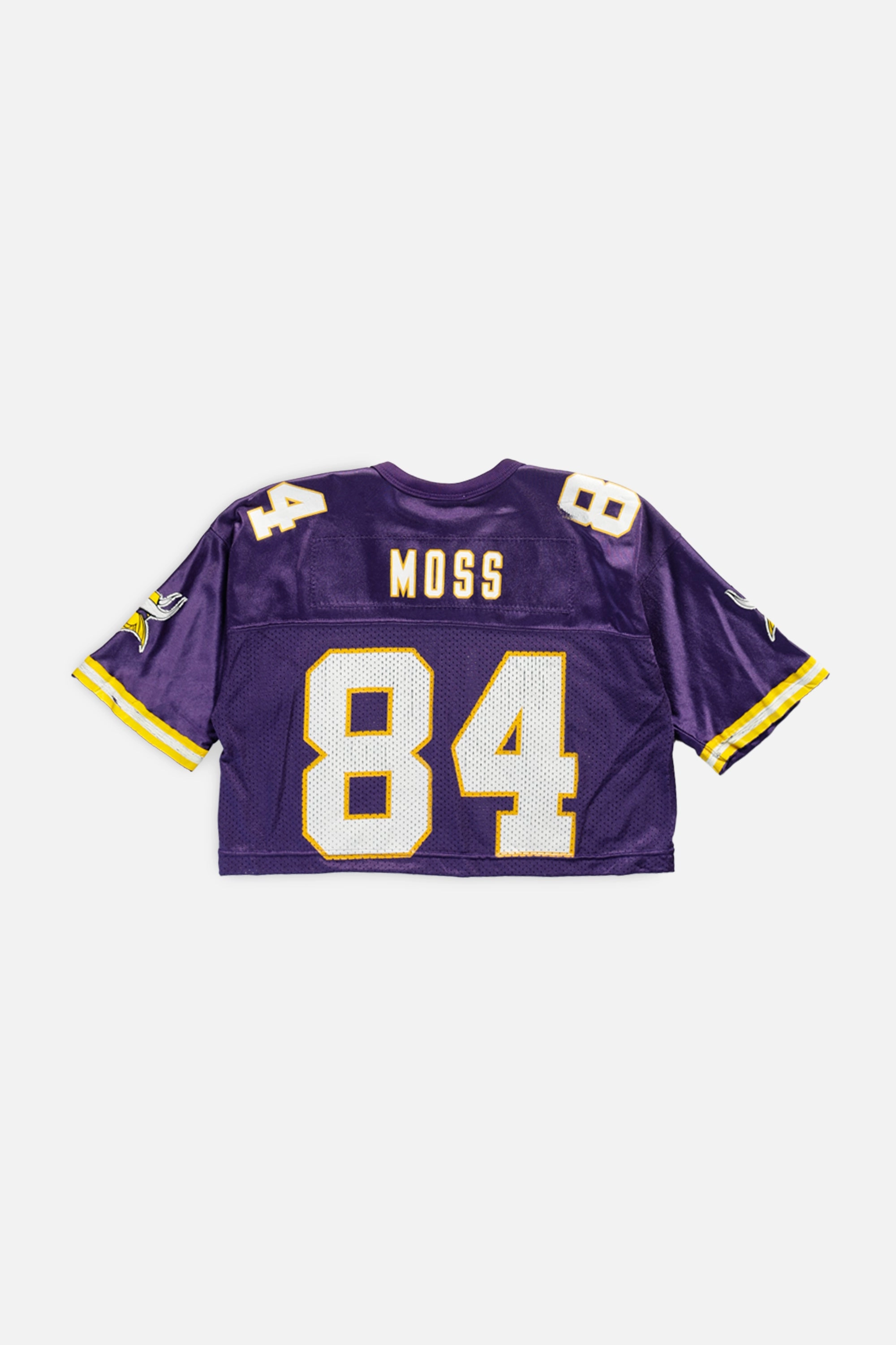 Rework Crop Minnesota Vikings NFL Jersey - XS