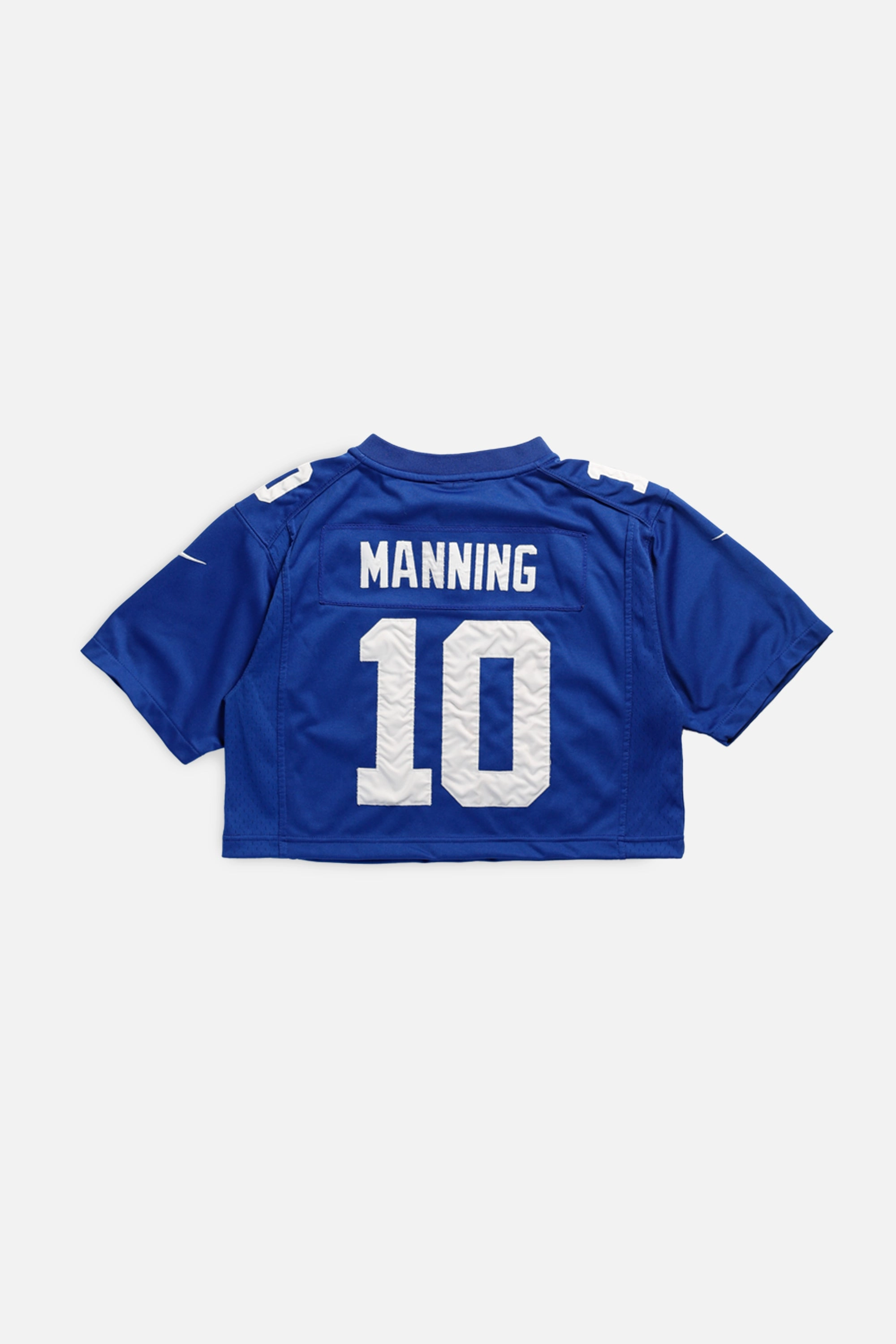 Rework Crop NY Giants NFL Jersey - M