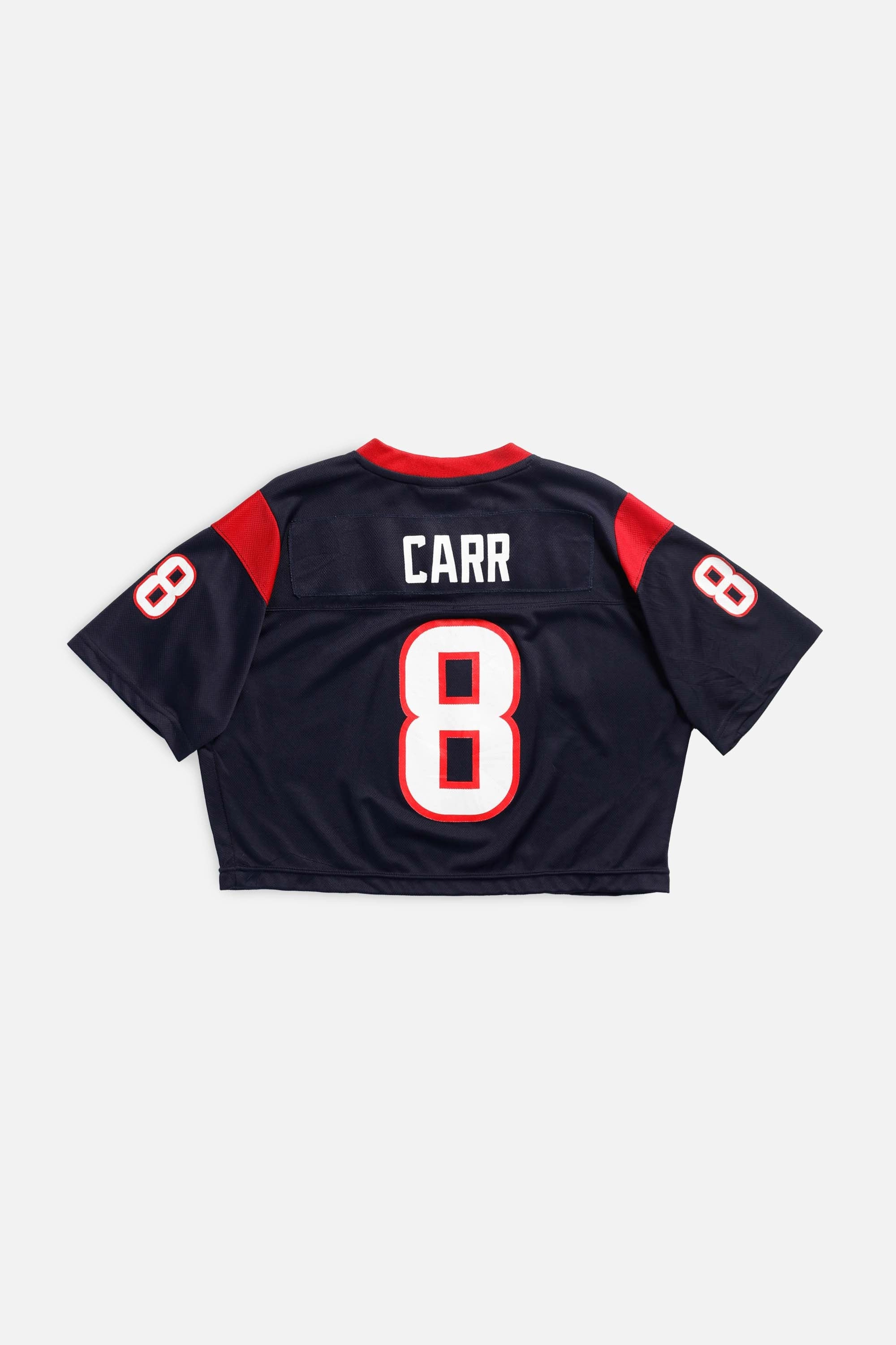 Rework Texans Crop NFL Jersey - L
