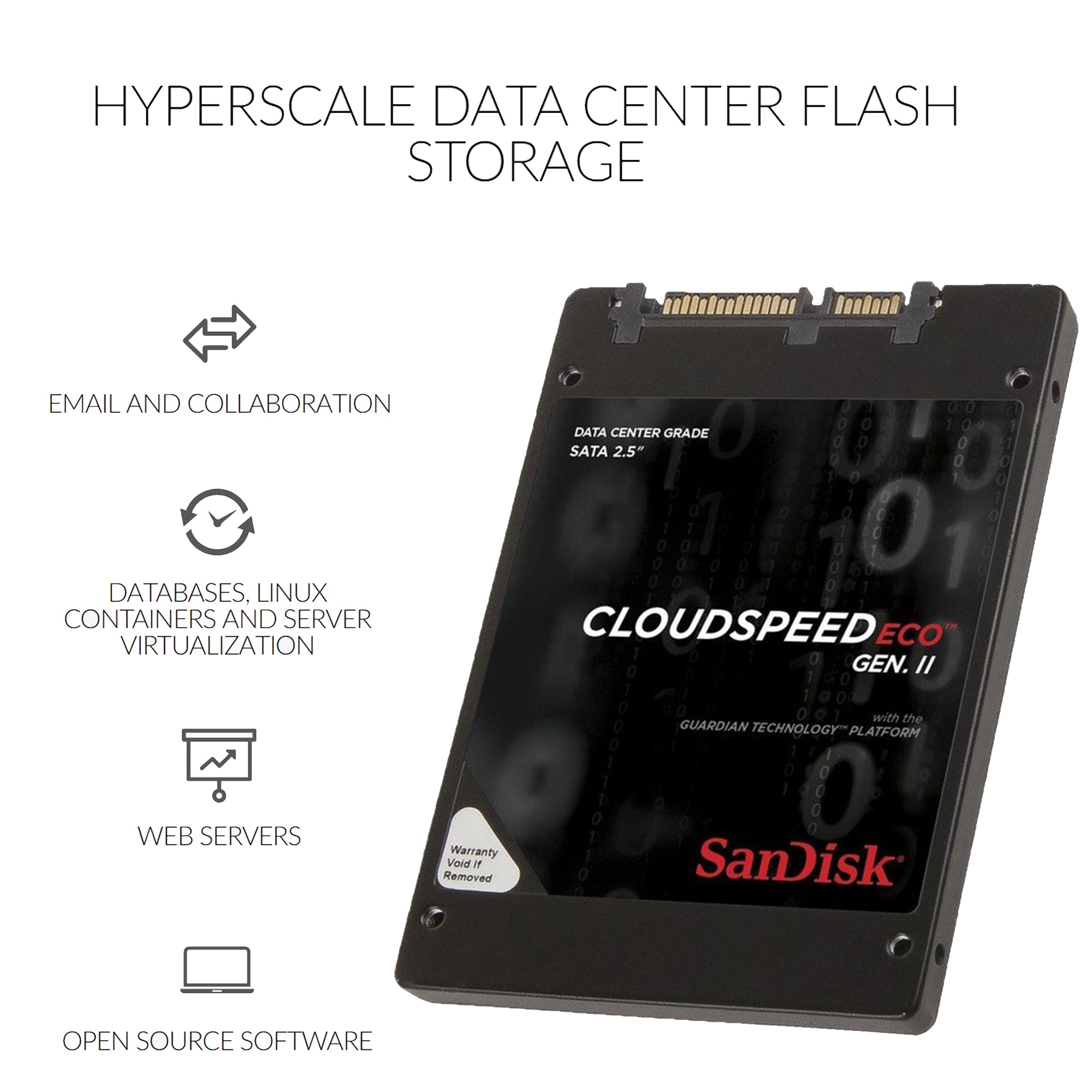 SanDisk CloudSpeed Eco Gen. II SDLF1DAR-960G-1HA1 960GB SATA 6Gb/s 2.5" SSD
