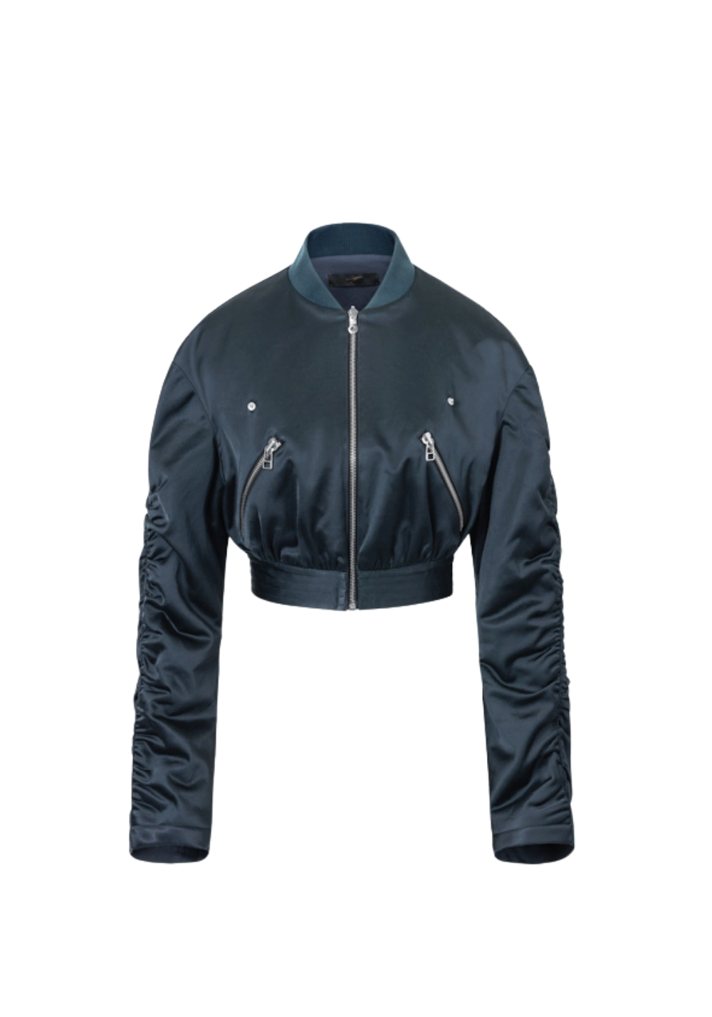Satin Fisherman Jacket
