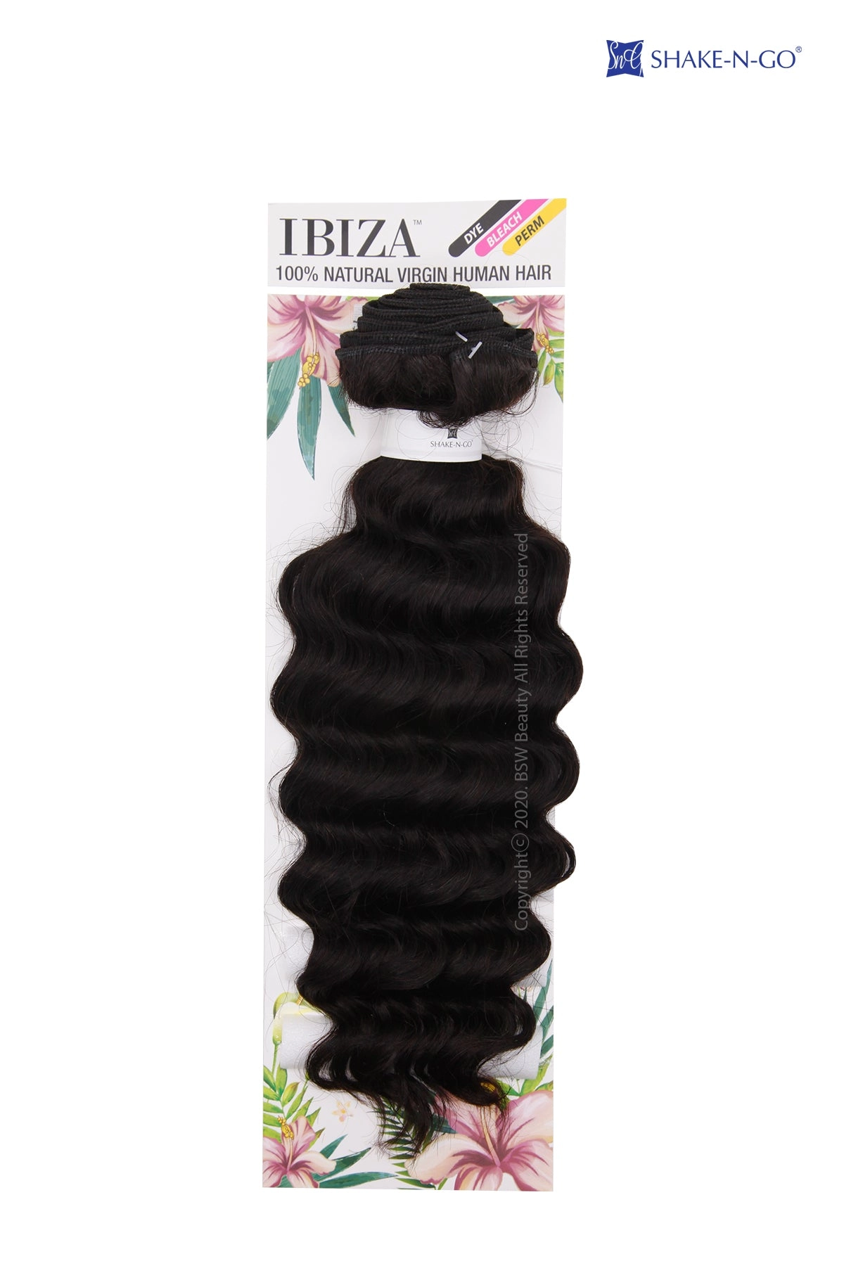 SHAKE N GO IBIZA 100% NATURAL VIRGIN HUMAN HAIR DEEP