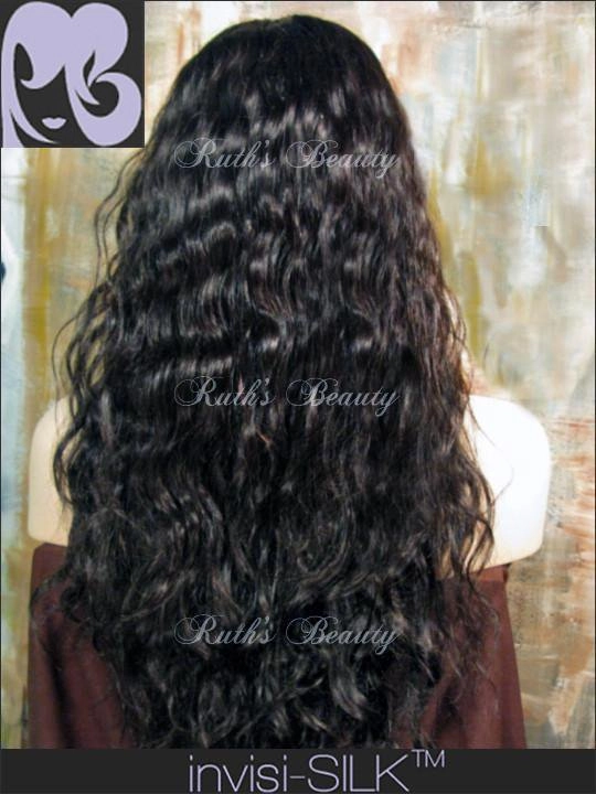 SILK TOP LACE WIG: Virgin hair Athena Natural Wave
