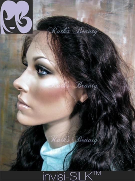 SILK TOP LACE WIG: Virgin hair Athena Natural Wave
