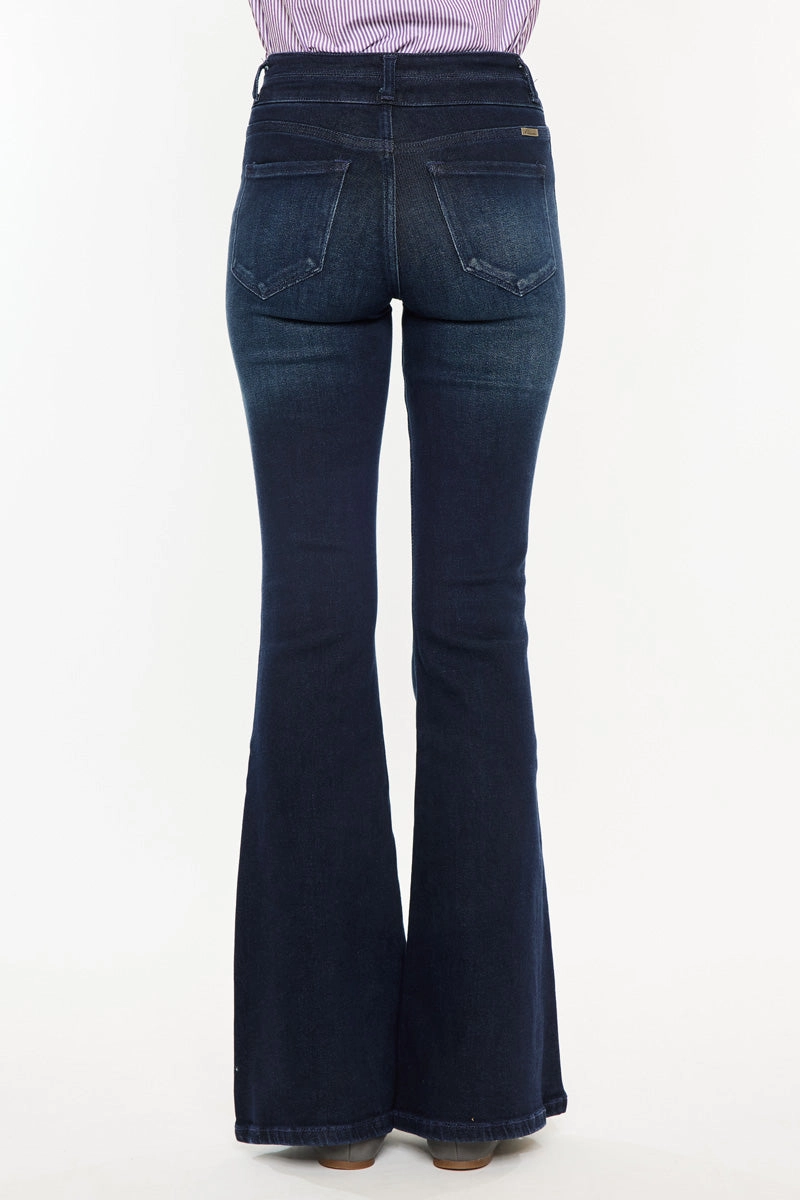 Vida High Rise Flare Jeans