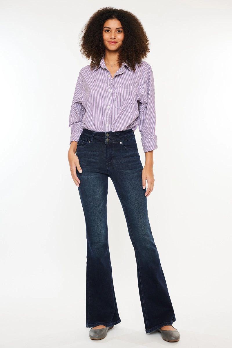 Vida High Rise Flare Jeans
