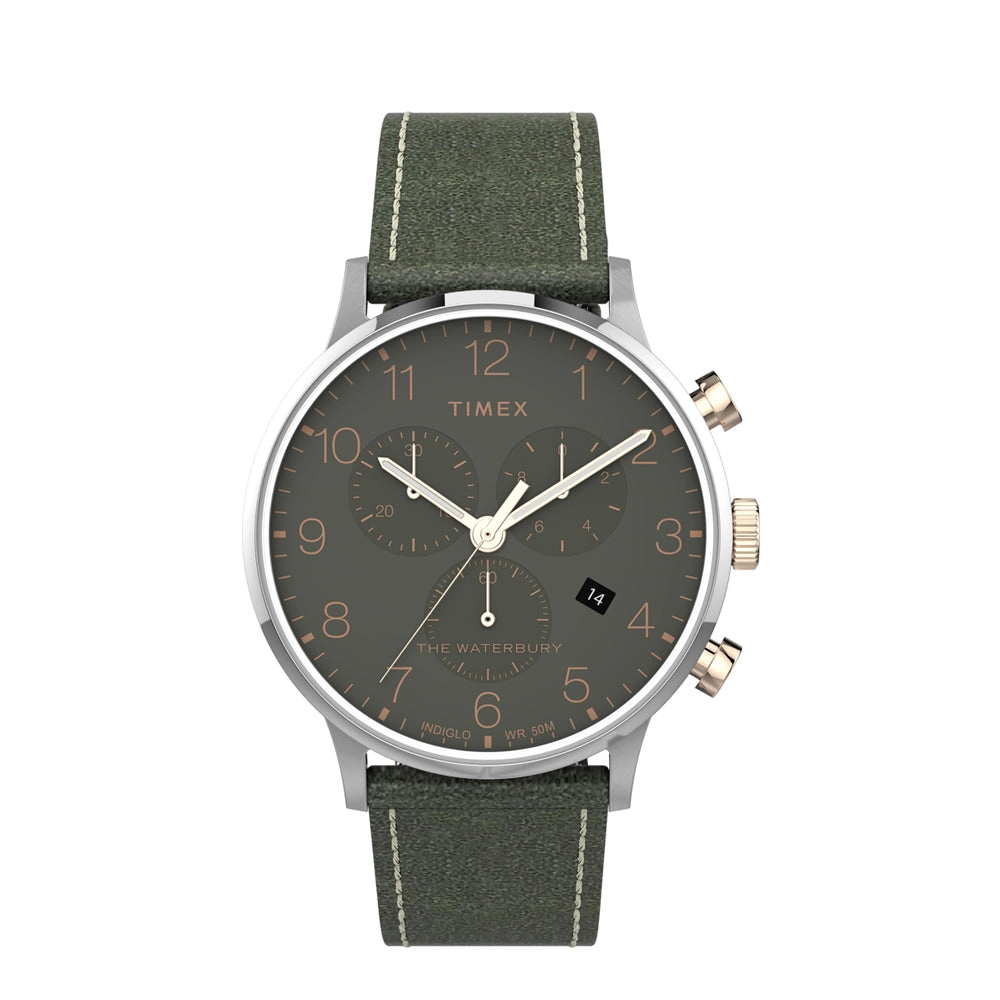 Waterbury Chronograph 40mm Stainless Steel Band