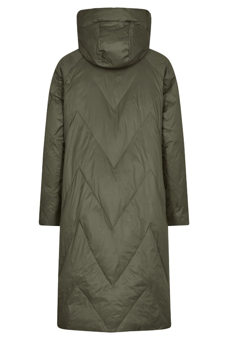 Zola Down Jacket | Forest Night | Frakke fra Mos Mosh