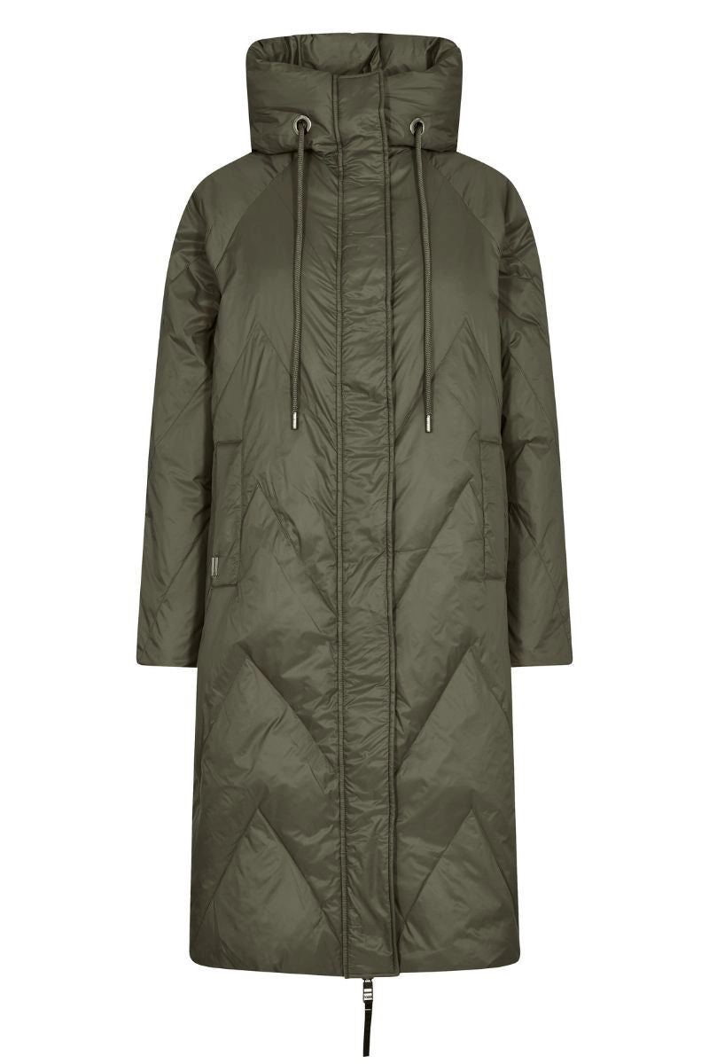 Zola Down Jacket | Forest Night | Frakke fra Mos Mosh
